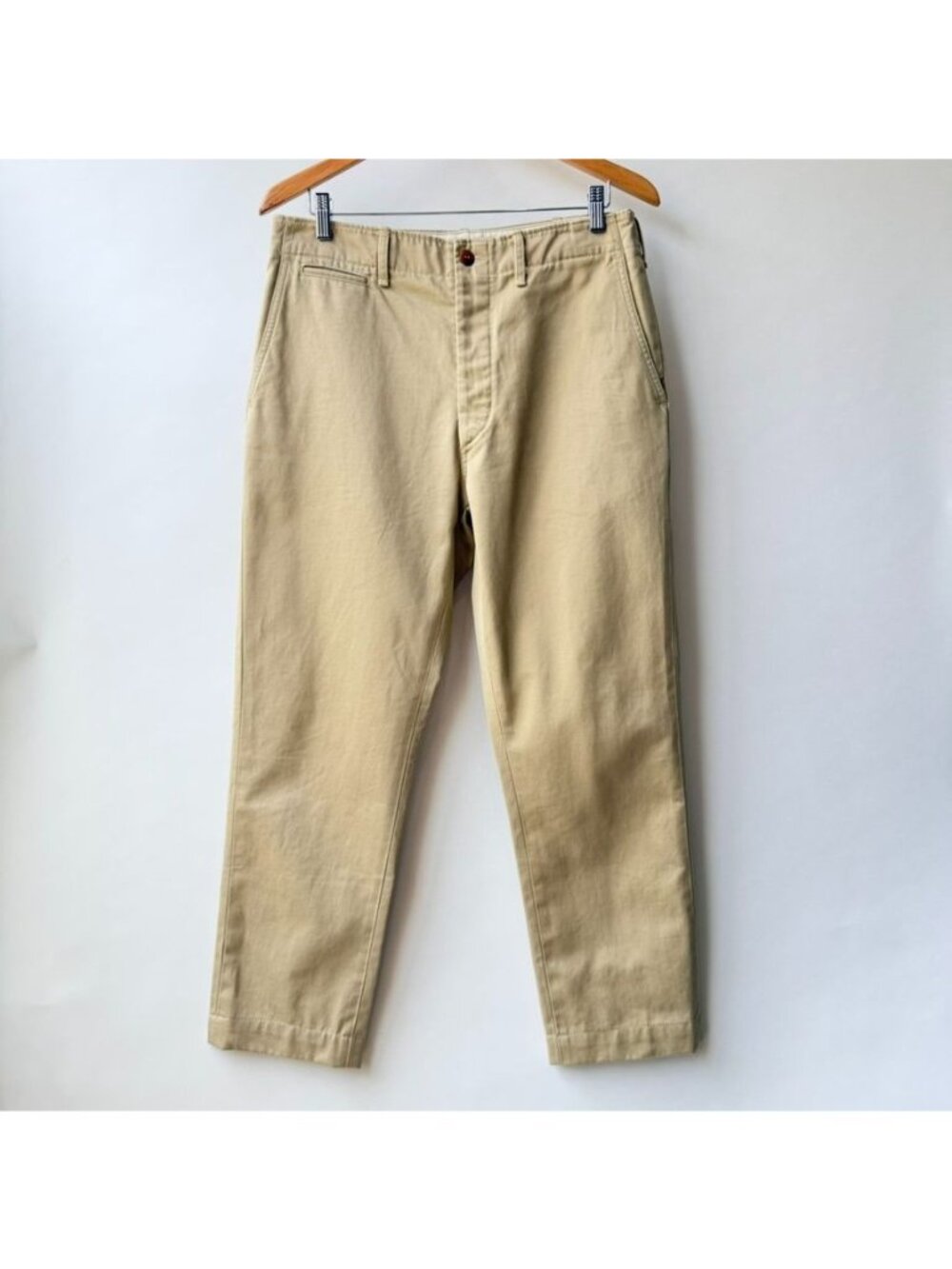 Buck Mason Paperback Twill Chino Pants Men's Size 32 K68 - Picture 2 of 15